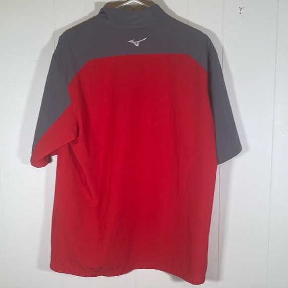 Men’s Mizuno Pullover batting‎ shirt quarter zip men’s size medium - Picture 5 of 11
